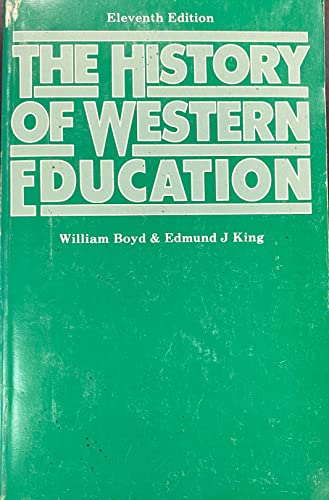 9780389201311: The History of Western Education