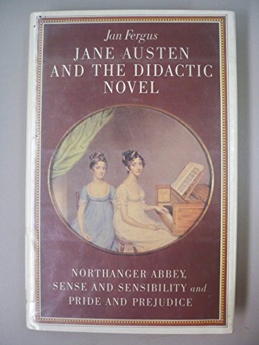 9780389202288: Jane Austen and the Didactic Novel: Northanger Abbey, Sense and Sensibility, and Pride and Prejudice