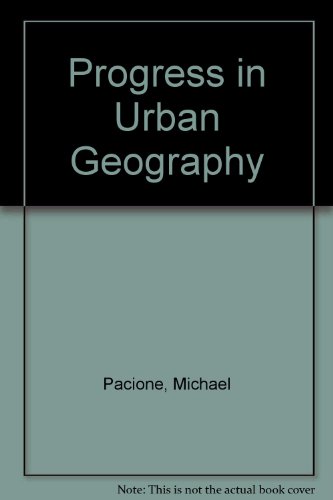 Imagen de archivo de Progress in Urban Geography. a la venta por Plurabelle Books Ltd