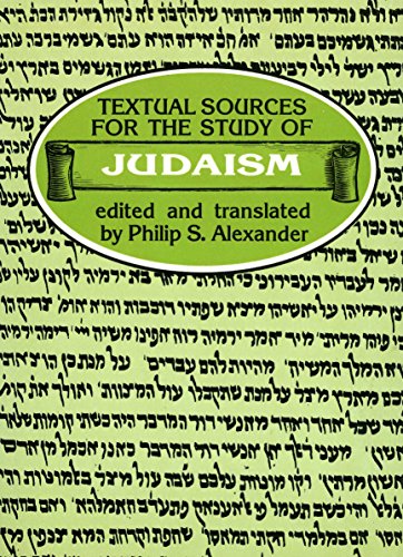 9780389204770: Textual Sources for the Study of Judaism