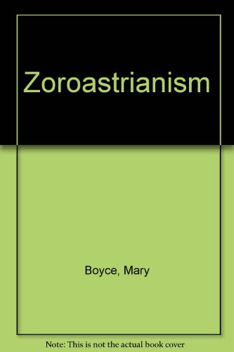 9780389204787: Zoroastrianism