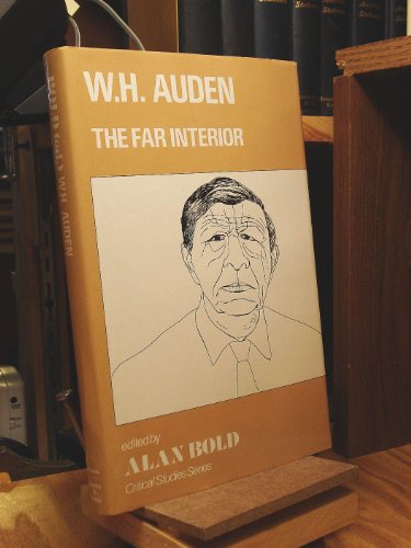 Beispielbild fr W. H. Auden zum Verkauf von Wonder Book