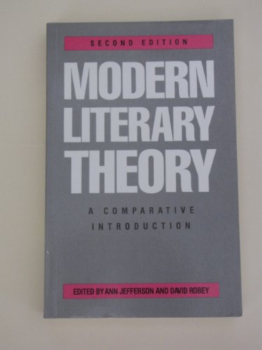 Beispielbild fr Modern Literary Theory: A Comparative Introduction zum Verkauf von Lady Lisa's Bookshop