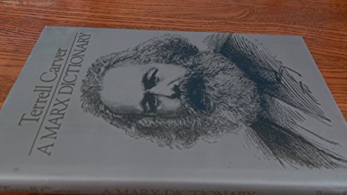 9780389206842: A Marx Dictionary