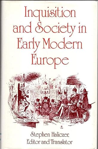 Imagen de archivo de Inquisition and Society in Early Modern Europe a la venta por HPB-Red
