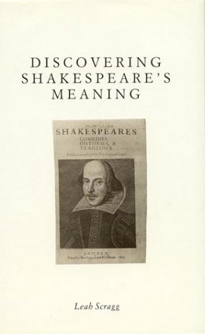 Beispielbild fr Discovering Shakespeare's Meaning zum Verkauf von AwesomeBooks