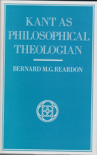 Beispielbild fr Kant as Philosophical Theologian zum Verkauf von HPB Inc.