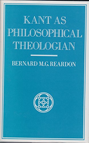 Imagen de archivo de Kant as Philosophical Theologian a la venta por HPB Inc.