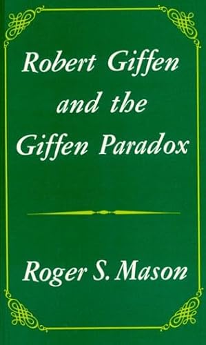 9780389208587: Robert Giffen and the Giffen Paradox