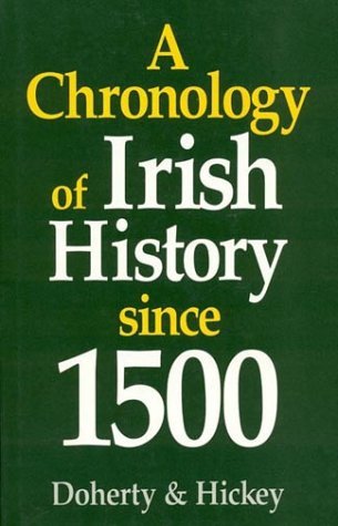 Imagen de archivo de A Chronology of Irish History Since 1500 a la venta por Willis Monie-Books, ABAA