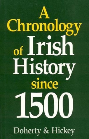 Stock image for A Chronology of Irish History Since 1500 for sale by Willis Monie-Books, ABAA