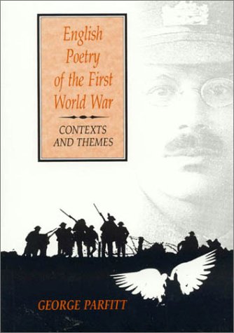9780389209409: English Poetry of the First World War: Context and Themes