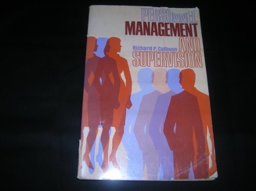 Stock image for Personnel Management and Supervision for sale by dsmbooks