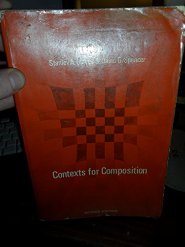 Imagen de archivo de Contexts for Composition a la venta por Better World Books