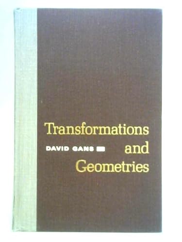 Imagen de archivo de Transformations and geometries (The Appleton-Century mathematics series) a la venta por ThriftBooks-Dallas