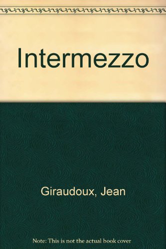 Beispielbild fr Intermezzo zum Verkauf von Better World Books