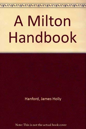 9780390408709: A Milton Handbook