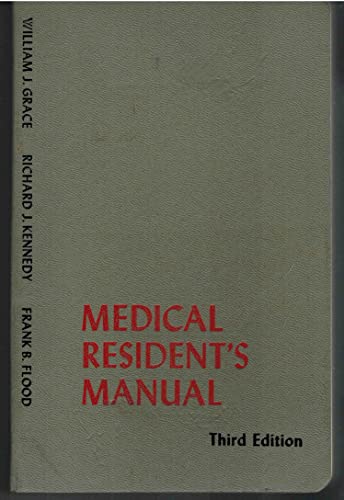 Beispielbild fr Medical resident's manual zum Verkauf von ThriftBooks-Dallas