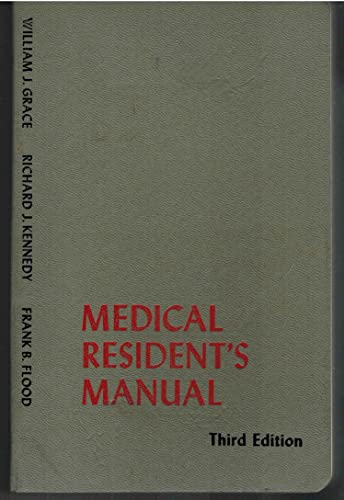 Imagen de archivo de Medical resident's manual a la venta por ThriftBooks-Dallas