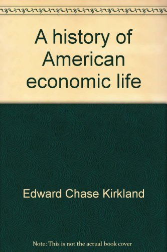 Stock image for A History of American Economic Life for sale by Better World Books: West