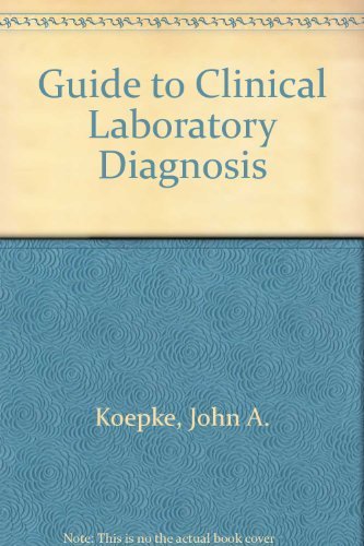 9780390521965: Guide to clinical laboratory diagnosis