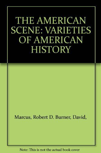 Stock image for The American Scene: Varieties of American History, Volume 2 for sale by BookDepart