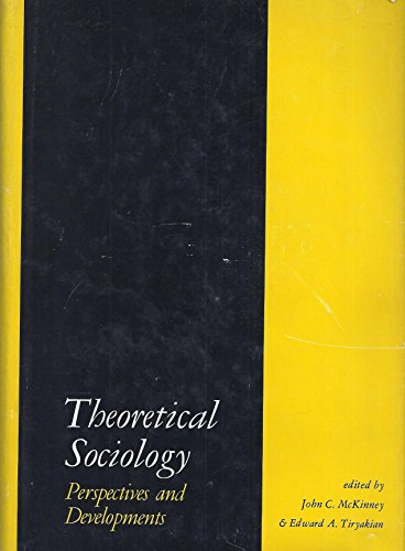 Imagen de archivo de Theoretical Sociology; Perspectives and Developments a la venta por ThriftBooks-Atlanta