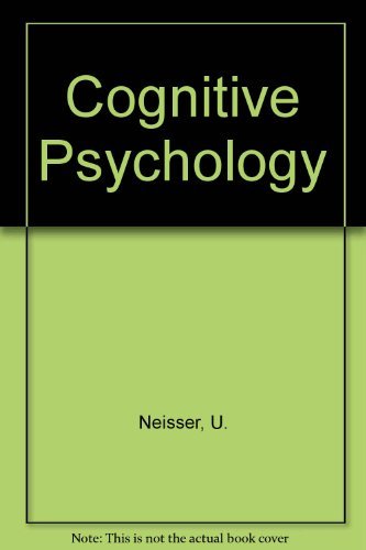 Stock image for Cognitive Psychology (century psychology series) for sale by HPB-Red