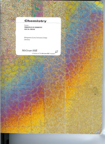 Stock image for General Chemistry Laboratory Manual - Montgomery County Community College for sale by SecondSale
