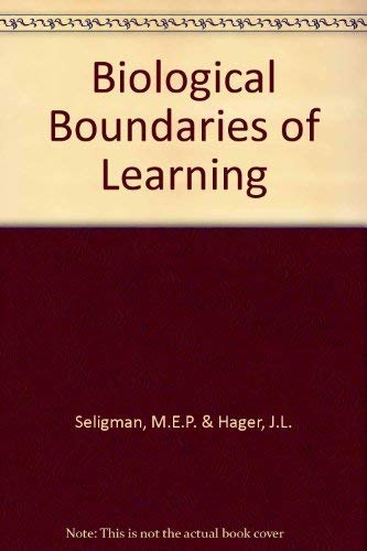 Imagen de archivo de Biological Boundaries of Learning a la venta por Better World Books