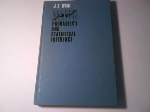 9780390918819: Probability and statistical inference (The Appleton-Century statistics series)