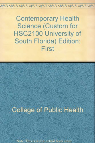 9780390931429: Contemporary Health Science (Custom for HSC2100 University of South Florida) Edition: First