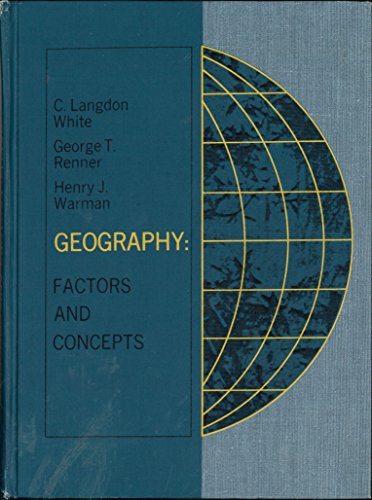 Stock image for Geography: Factors and Concepts for sale by dsmbooks