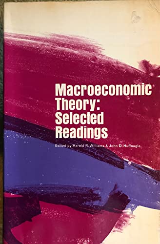 9780390946461: Macroeconomic theory;: Selected readings,