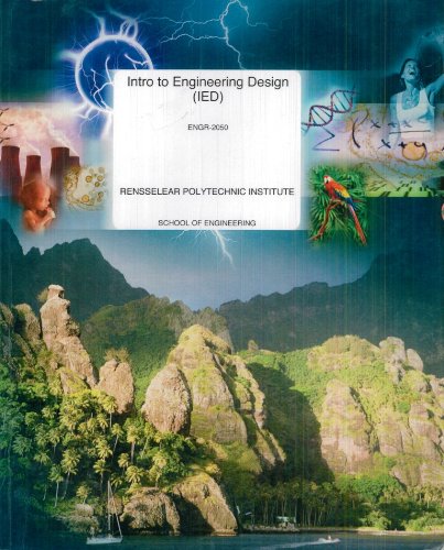 Imagen de archivo de Intro to Engineering Design, ENGR-2050 (Selected Material from Product Design and Development, 4e)--Custom Edition for Rensselear Polytechnic Institute, School of Engineering a la venta por SecondSale