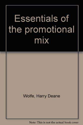 Beispielbild fr Essentials of the Promotional Mix zum Verkauf von Lincbook