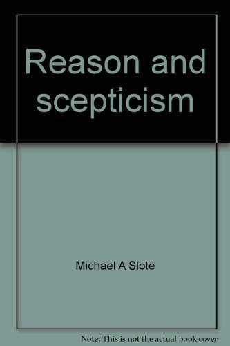 Imagen de archivo de Reason and Scepticism a la venta por Better World Books