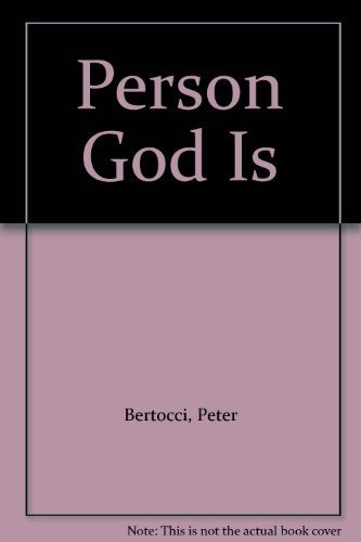 9780391000957: Person God Is