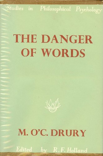 Imagen de archivo de The Danger of Words (Studies in Philosophical Psychology) a la venta por Better World Books