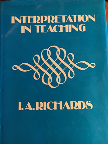 Stock image for Interpretation in Teaching for sale by ThriftBooks-Atlanta
