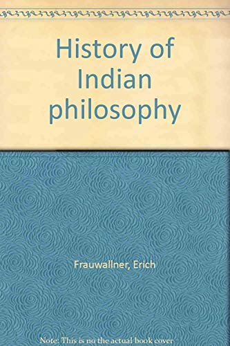 9780391003378: History of Indian philosophy