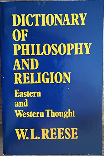 Beispielbild fr Dictionary of Philosophy and Religion: Eastern and Western Thought zum Verkauf von Half Price Books Inc.