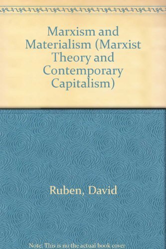 Beispielbild fr Marxism and Materialism: A Study in Marxist theory of Knowledge zum Verkauf von Moe's Books