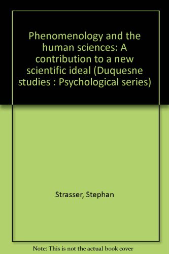 9780391017528: Phenomenology and the human sciences: A contributi