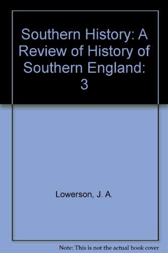 Stock image for Southern History: A Review of History of Southern England for sale by Zubal-Books, Since 1961