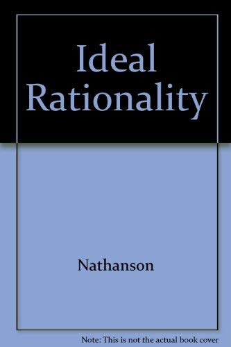 Imagen de archivo de Ideal of Rationality a la venta por Table of Contents