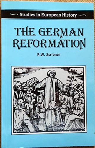 Stock image for The German Reformation for sale by Better World Books