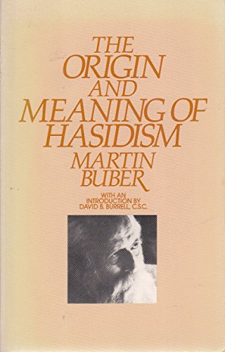 9780391035492: The Origin and Meaning of Hasidism