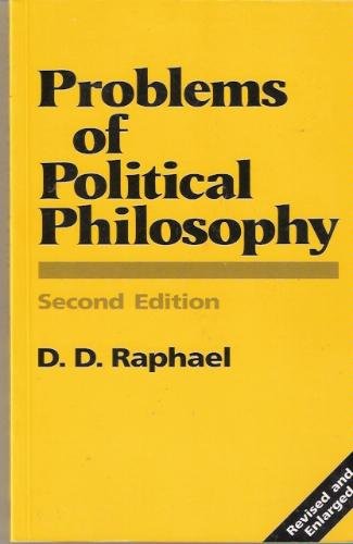 Imagen de archivo de Problems of Political Philosophy a la venta por Better World Books