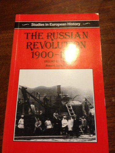 Beispielbild fr Russian Revolution, 1900-1927 zum Verkauf von Aynam Book Disposals (ABD)